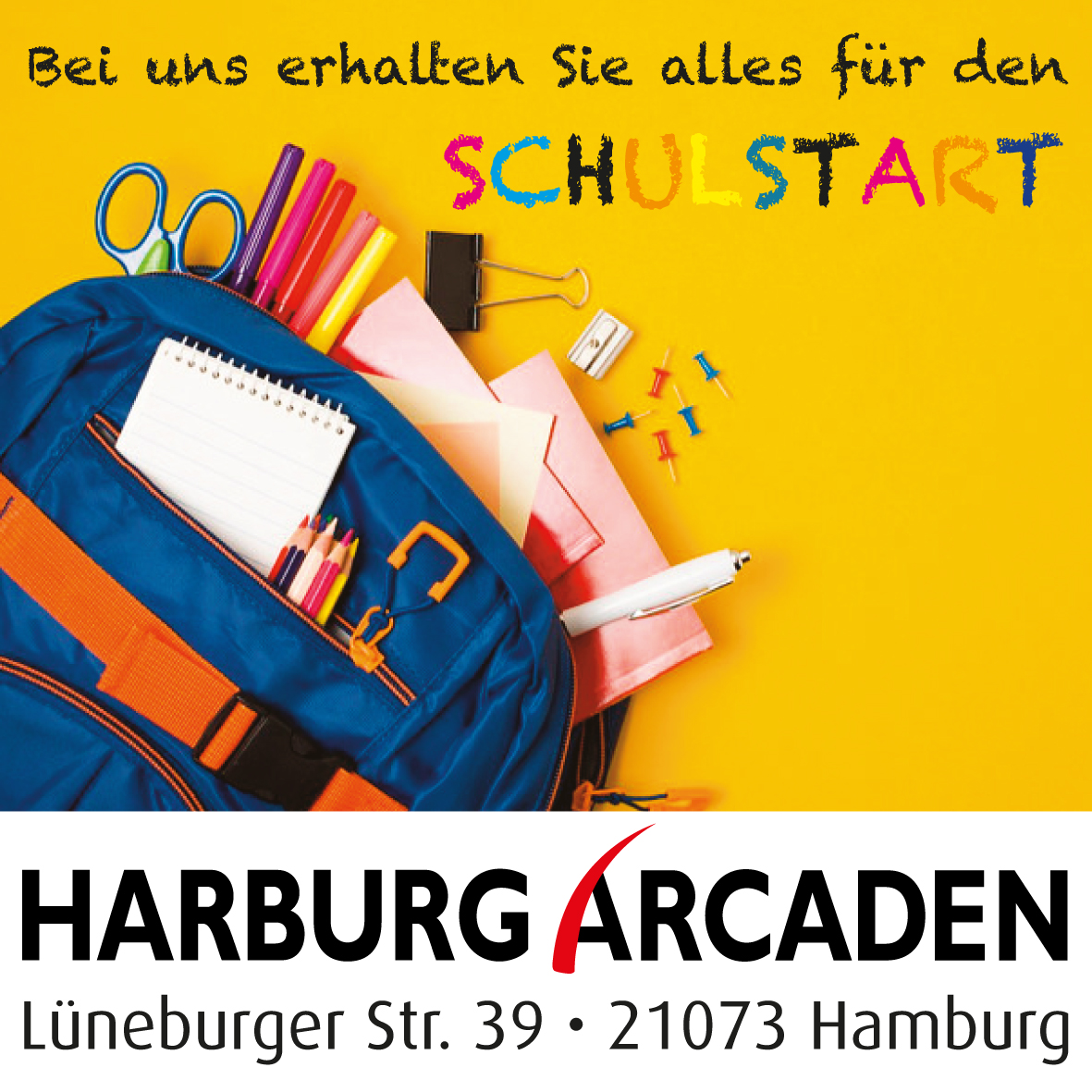 Harburg Arcaden - Schulstart in Hamburg 2023